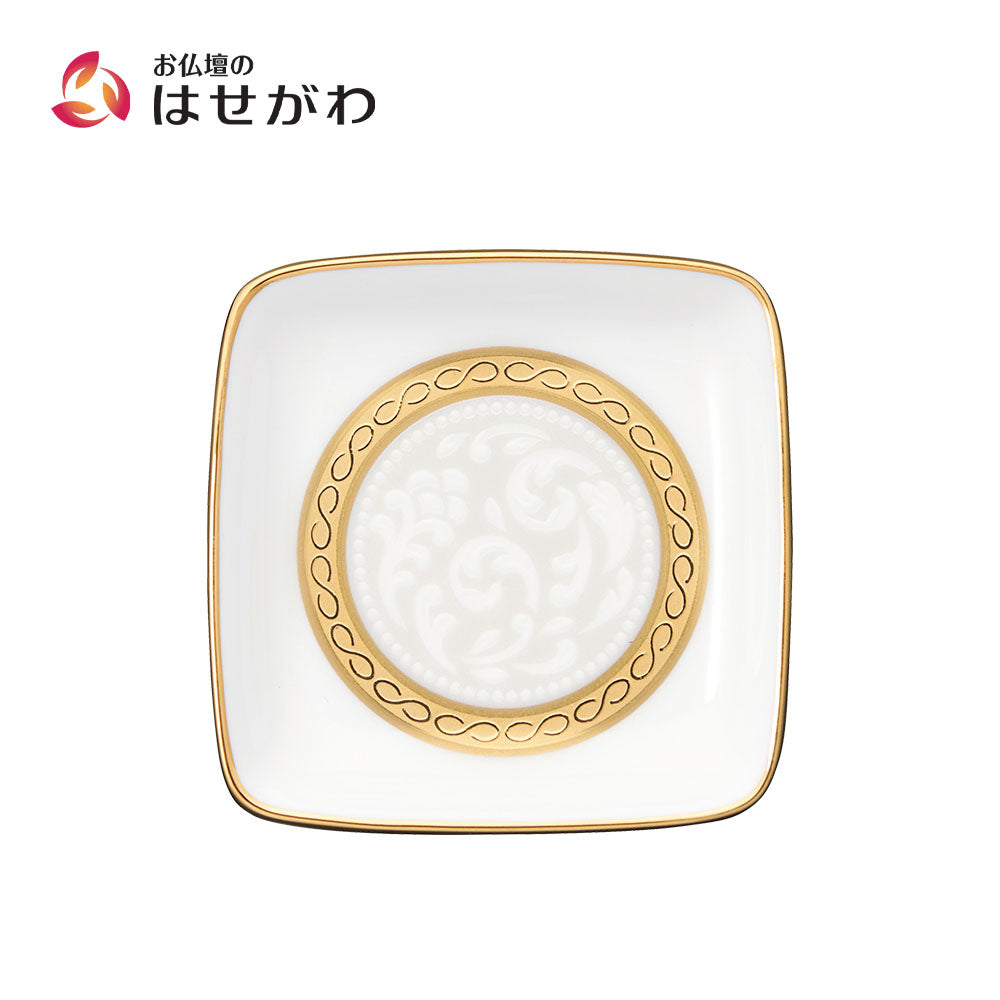 HNメモリアル 小皿 インペリアルゴールド | お仏壇のはせがわ公式通販