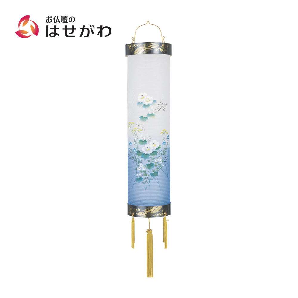 盆提灯・本蒔絵花車・風鎮付き・絹張り住吉10 盆提灯・本蒔絵花車・風鎮付き・絹張り住吉10 【公式通販】