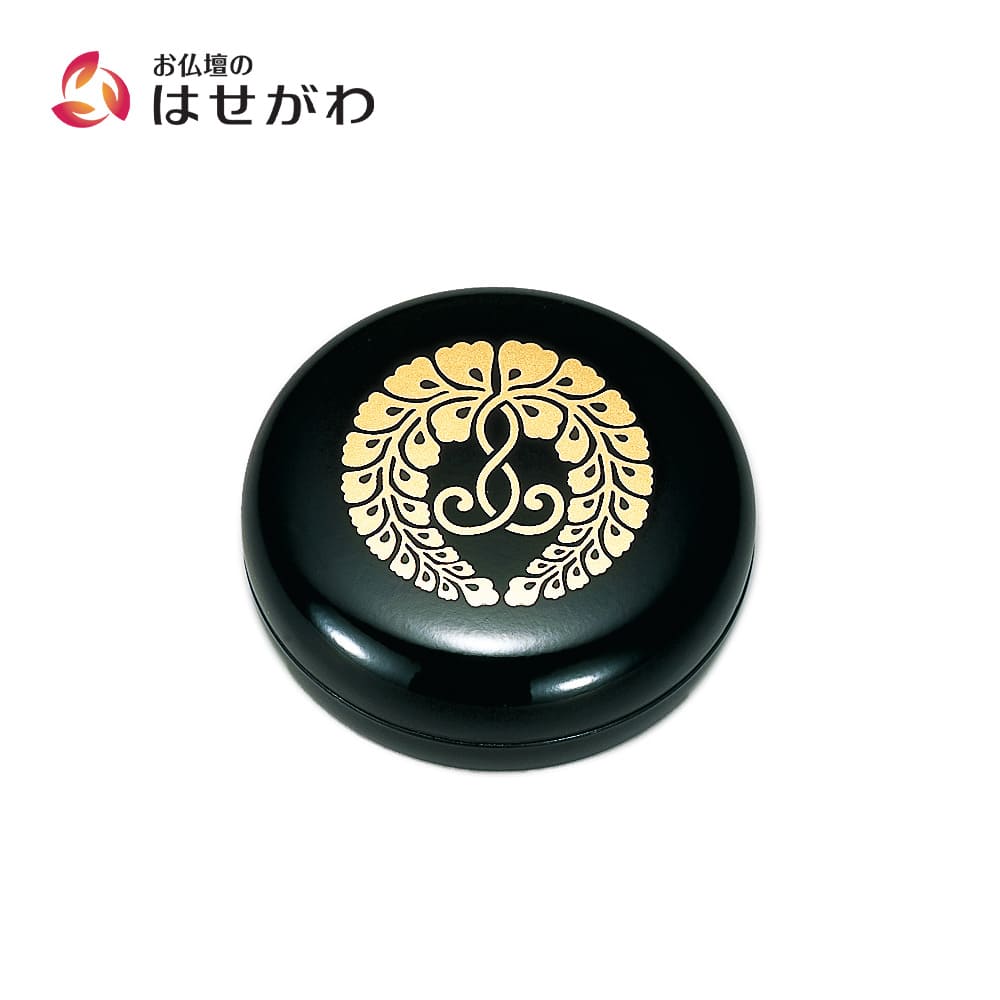 香合 PC 黒 下り藤 2.8 | お仏壇のはせがわ公式通販