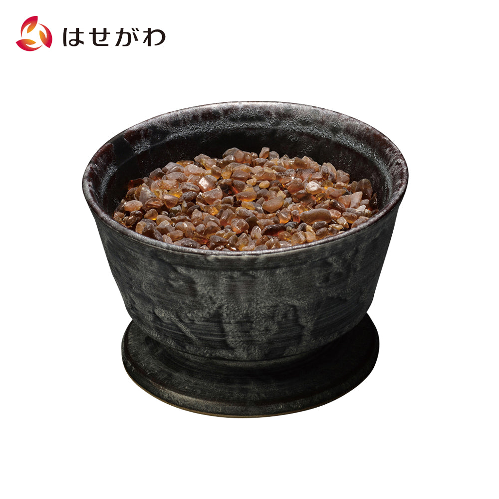 香炉 火舎香炉 無地 黒光色 1.6寸～2.5寸