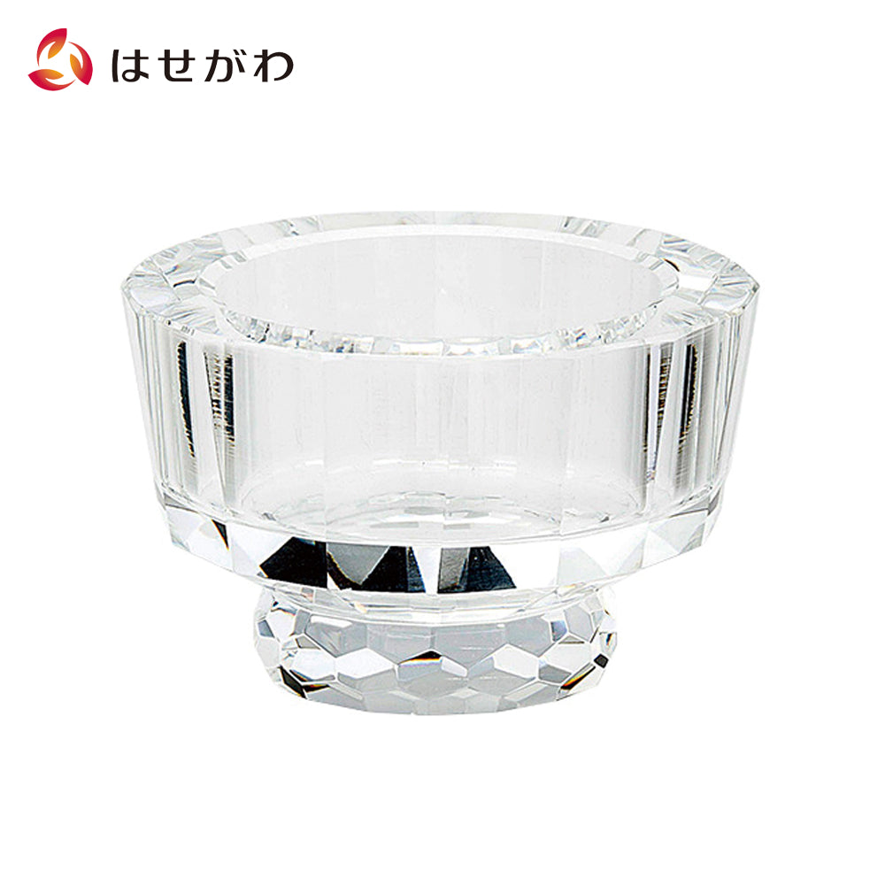 心結 クリスタル 香炉 クリアー | お仏壇のはせがわ公式通販