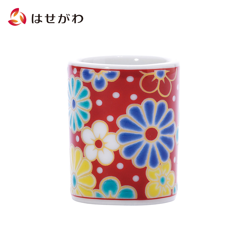 九谷焼 線香差し 梅菊 | お仏壇のはせがわ公式通販