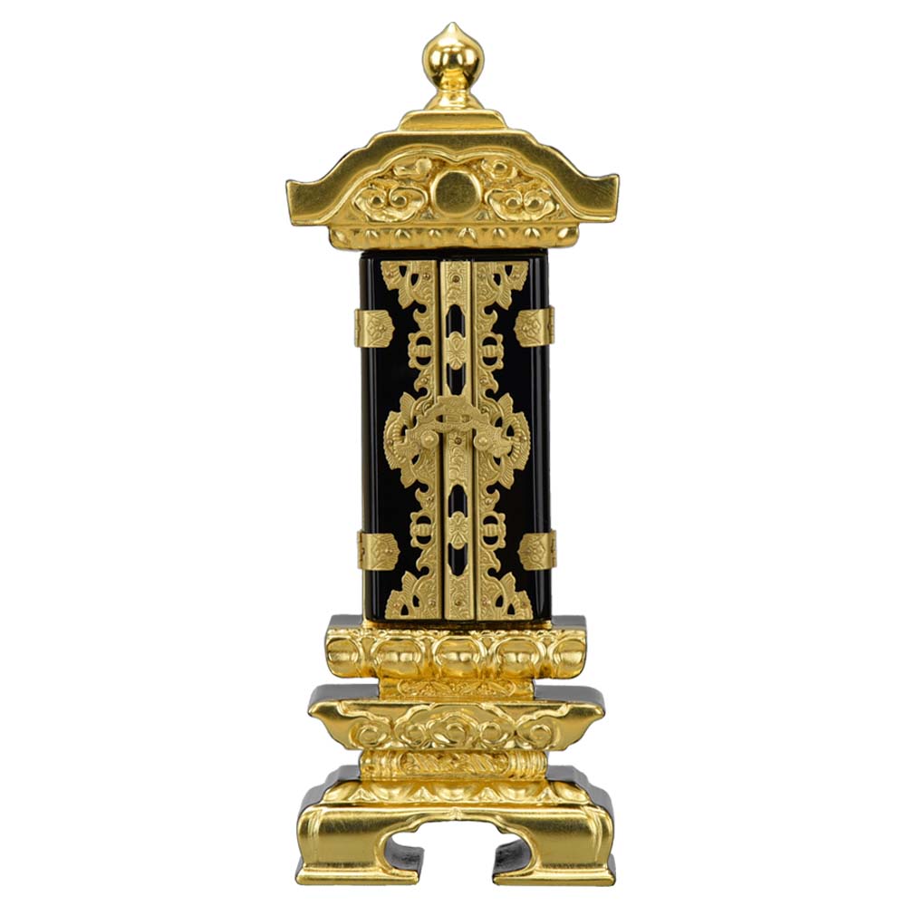 繰り出し位牌　(仏具、仏壇)49 楽天市場】日本製 位牌 繰り出し式 純前金 二重回位牌 4号 中板9