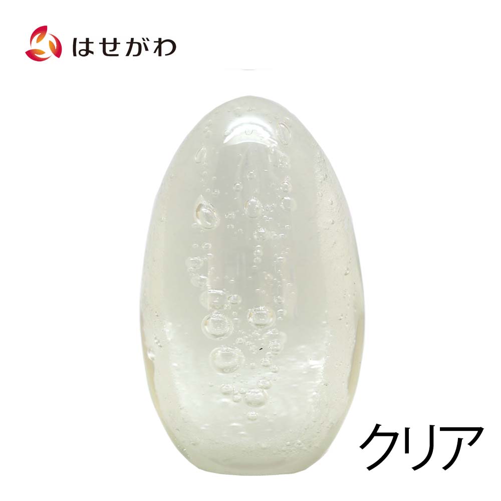 位牌 水鞠 クリア 吹きガラス 総丈約10cm | お仏壇のはせがわ公式通販