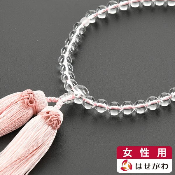数珠 結念珠(むすびねんじゅ) 叶房 ピンク | お仏壇のはせがわ公式通販