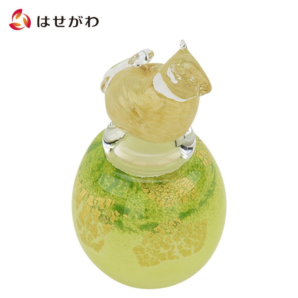 吹きガラス アッシュボトル 猫 | お仏壇のはせがわ公式通販