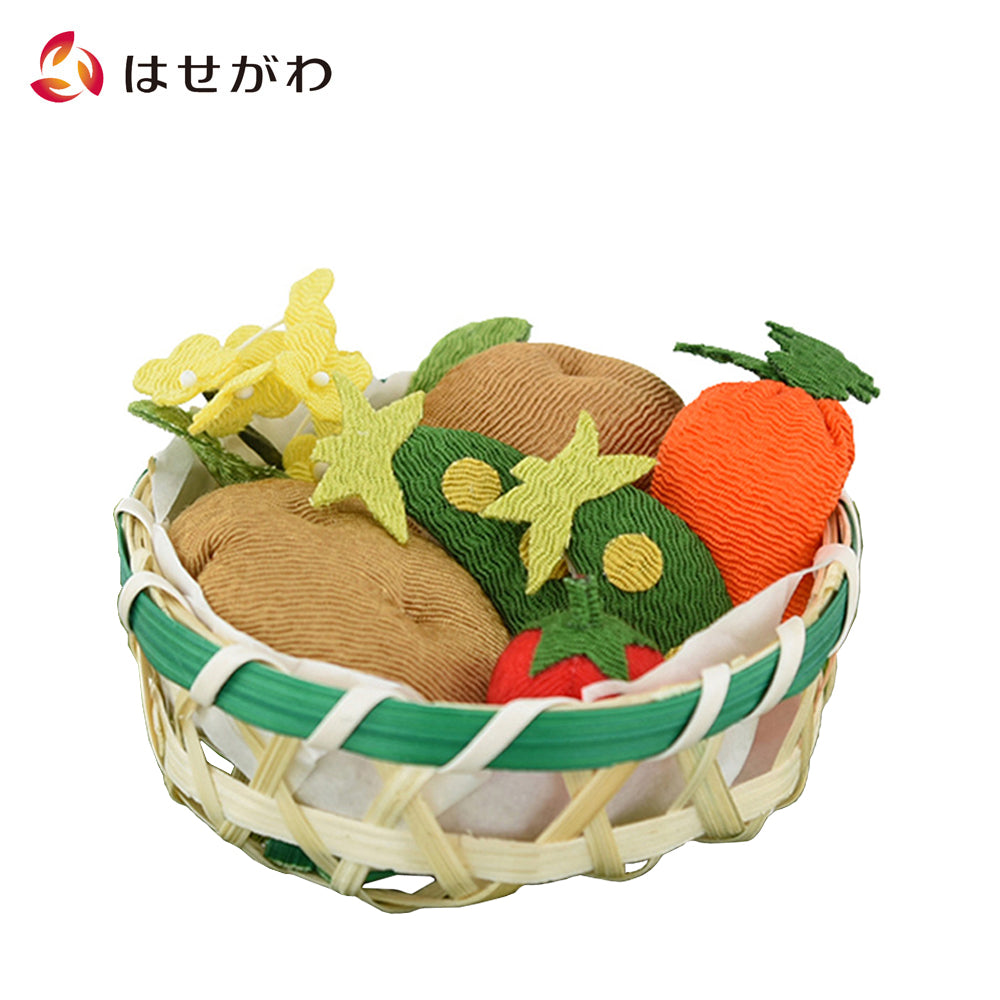 ちりめん 春のお供物 かご入 | お仏壇のはせがわ公式通販