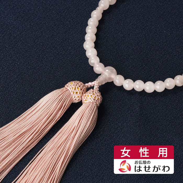 数珠 女性用 日本の木 屋久杉 紫水晶仕立