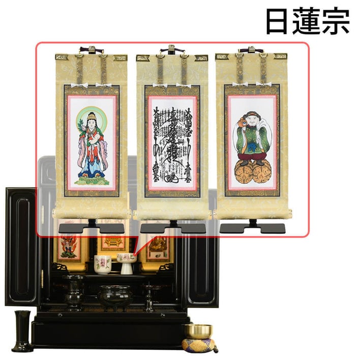仏壇 古都 黒檀 H51cm 仏具セットC 特徴 20