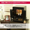 仏壇 古都 黒檀 H51cm 仏具セットA 特徴 3