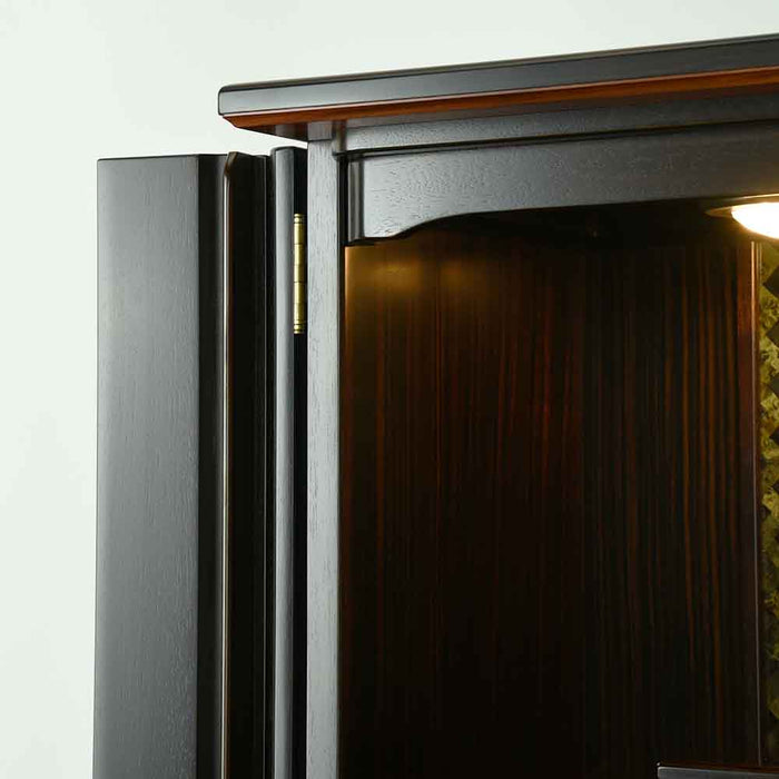 仏壇 匠 黒檀 高さ41cm 仏具セットA