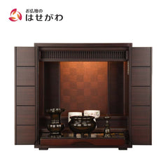 仏壇 ひばり グラナディーロ 高さ36cm 仏具セットA