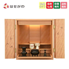 仏壇 とんぼ 桜 高さ42cm 仏具セットA