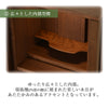 仏壇 SBジャスト ウォールナット H49cm 特徴 6