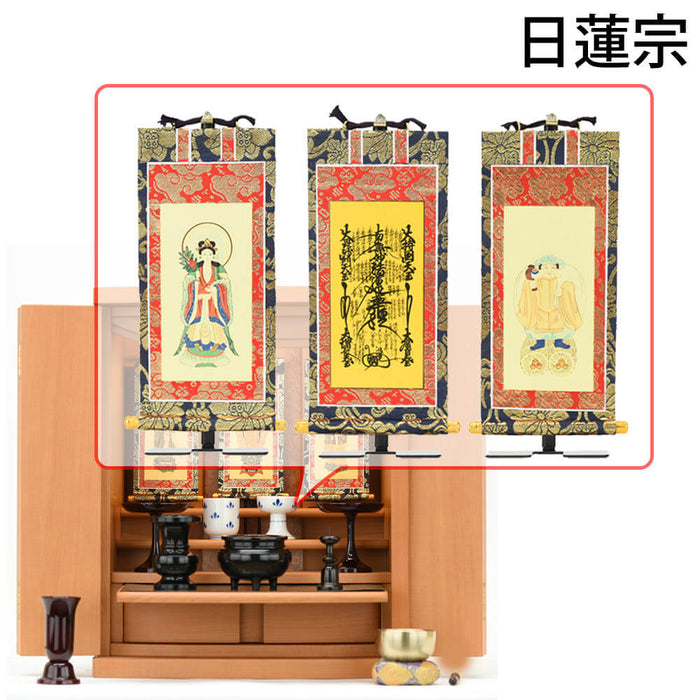 仏壇 アンサー メープル調 H49cm 仏具セットC 特徴 22