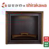 仏壇 ACUTE (アキュート) ウォールナット×オーク H50cm 特徴 1