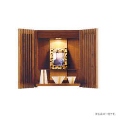 仏壇 渡月(とげつ) ウォールナット 高さ44cm