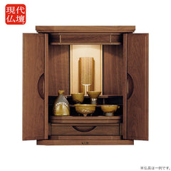 仏壇 ワルツ ウォールナット 高さ48cm