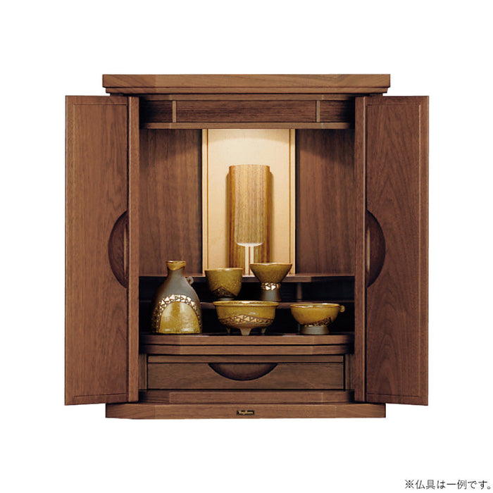 仏壇 ワルツ ウォールナット 高さ48cm