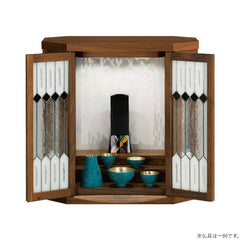 仏壇 ブリリオ ウォールナット 高さ50cm