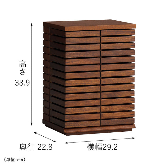 仏壇 ピッコラ ウォールナット 高さ39cm