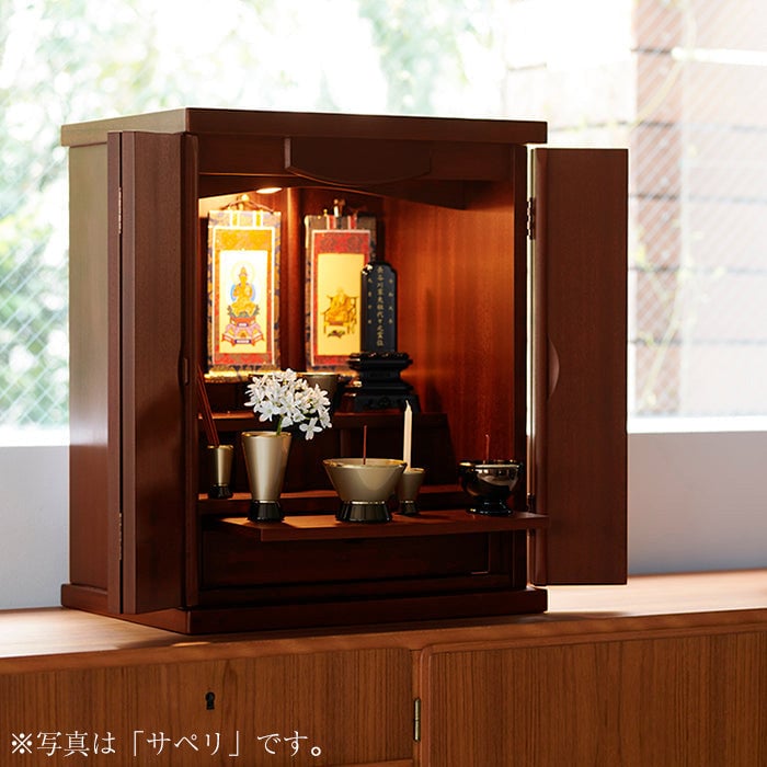 仏壇 【WEB限定】クオーレ タモ 欅色 H54cm 特徴 11