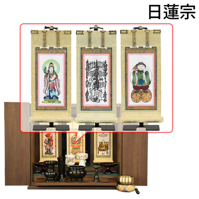 仏壇 クレール ウォールナット H40cm 仏具セットC 特徴 21