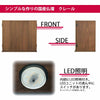 仏壇 クレール ウォールナット H40cm 仏具セットC 特徴 5