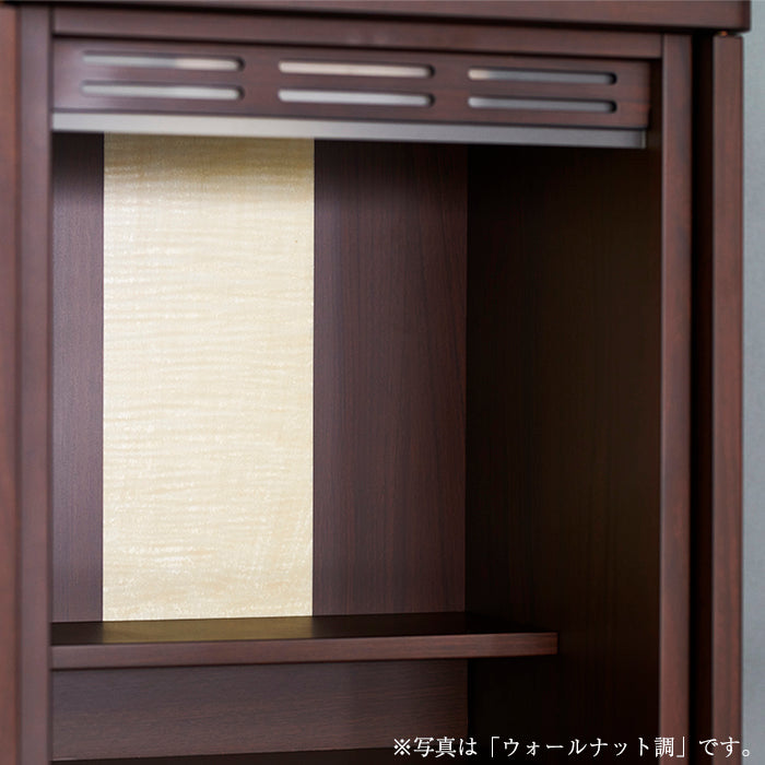 仏壇 【WEB限定】レクエールド ウォールナット調 H42cm 特徴 8