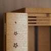 仏壇 【WEB限定】悠花 桜柄入 タモ H55cm 特徴 8