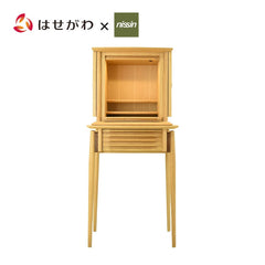 仏壇 WHITE WOOD オーク 高さ117cm 仏壇+下台セット | お仏壇の