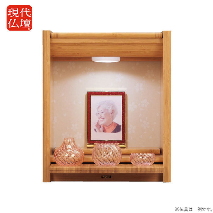 現代仏壇 花桜(はなざくら) 高さ39cm 特徴1