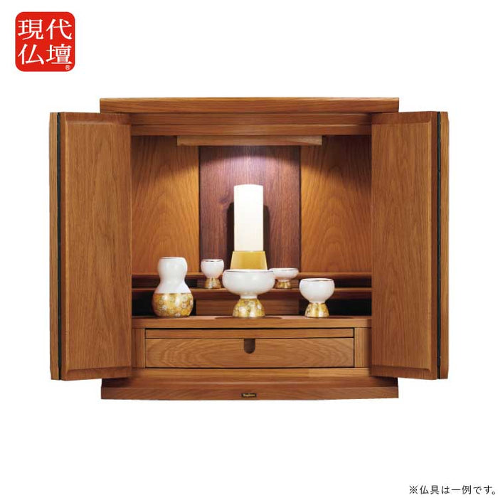 現代仏壇 マロウ ブラウン 高さ51cm 特徴 1