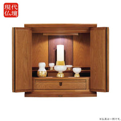 仏壇 マロウ ブラウン 高さ51cm