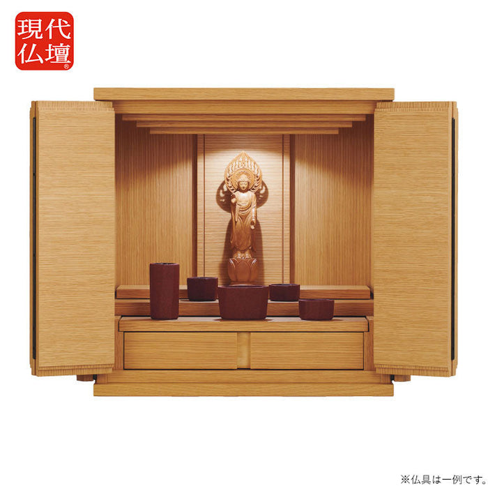 現代仏壇 マレイン3 ライト 高さ47cm 特徴1