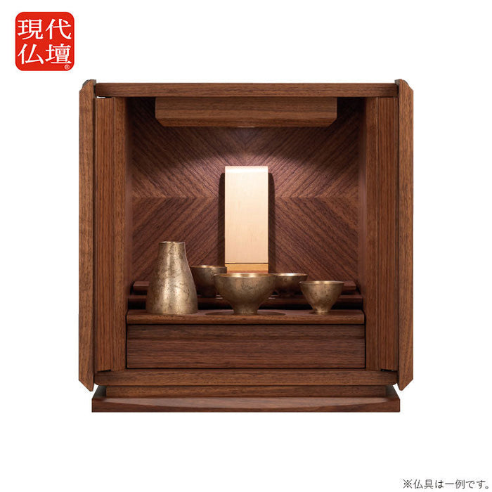 現代仏壇 パンジー ダーク 高さ43cm 特徴1