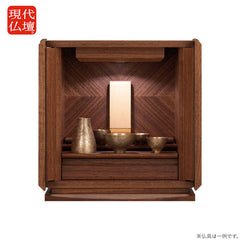 仏壇 パンジー ダーク 高さ43cm