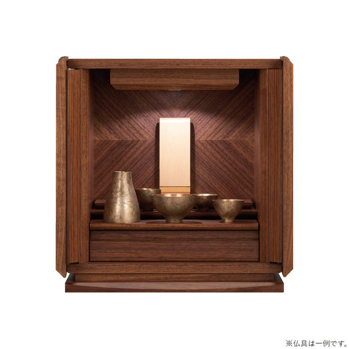 仏壇 パンジー ダーク 高さ43cm