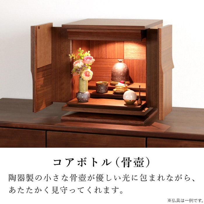 仏壇 フォーリーフ ダーク 高さ38cm