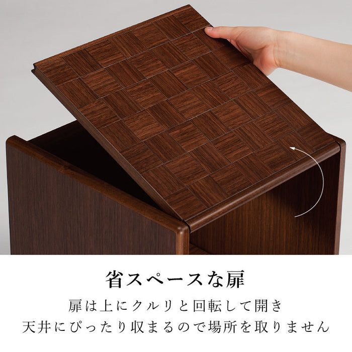 仏壇 キューボ ウォールナット 高さ35cm