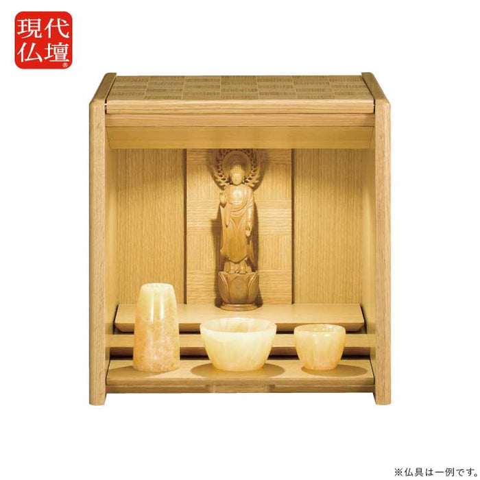 現代仏壇 キューボ ナラ 高さ35cm 特徴 1