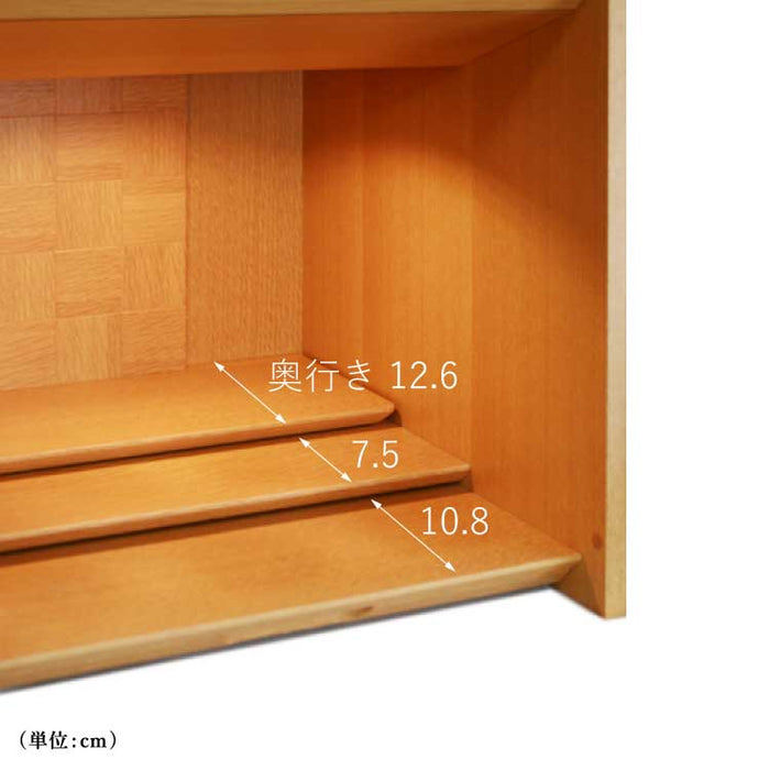 現代仏壇 キューボ ナラ 高さ35cm 特徴 4