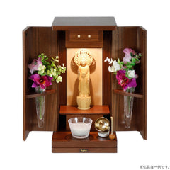 仏壇 グレイン ウォールナット 高さ40cm