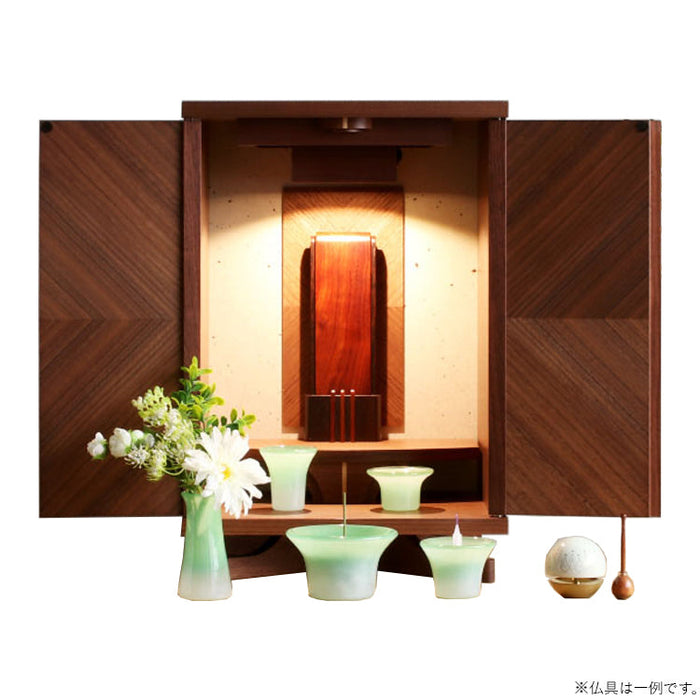 仏壇 セイル ウォールナット 高さ45cm
