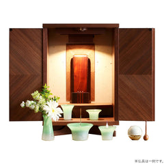 仏壇 セイル ウォールナット 高さ45cm