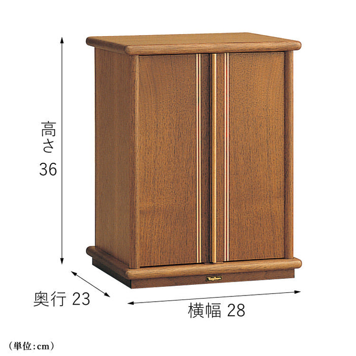 仏壇 テノン ダーク 高さ36cm