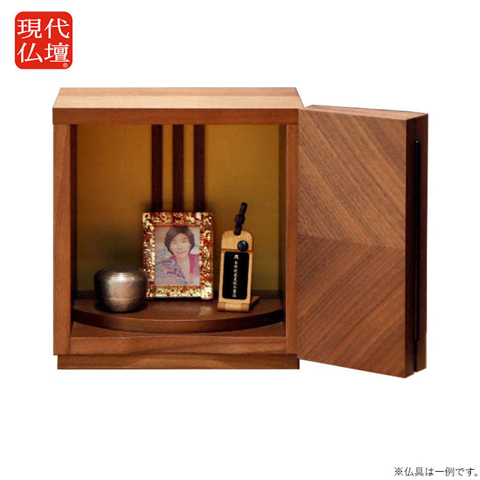 現代仏壇 ペタル ウォールナット 高さ24cm 特徴1