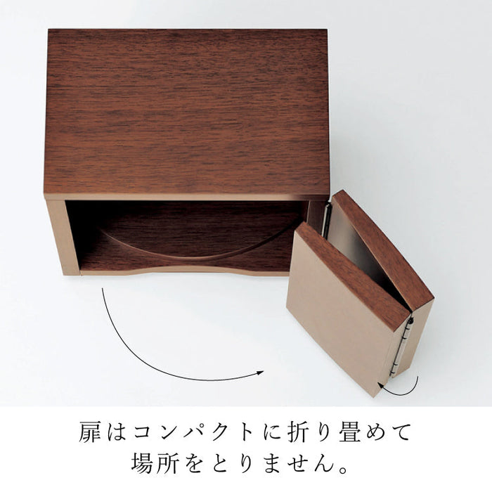 仏壇 ペタル ウォールナット 高さ24cm