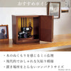 仏壇 ペタル ウォールナット 高さ24cm