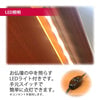 仏壇 花鞠2 (はなまり) ナラライト 高さ35cm 仏具セットA 特徴 6